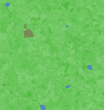 우수한 성능과 낮은 유지비용의 균질 바닥재