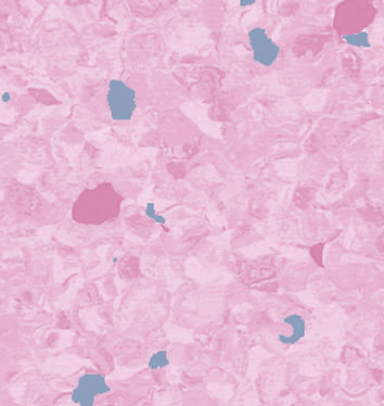 우수한 성능과 낮은 유지비용의 균질 바닥재